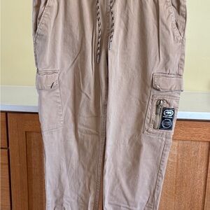 Ecko Unlimited Beige Cargo Pants